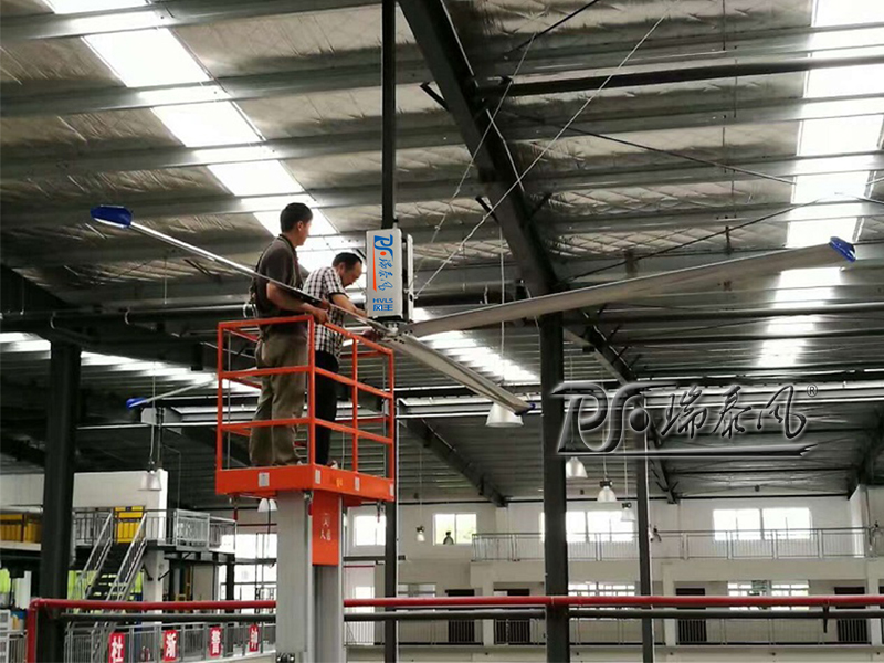 瑞泰風基洛克水暖工業(yè)電風扇案例圖片